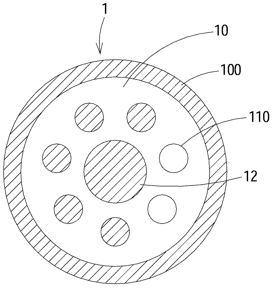 Fluorescent rotating wheel heat dissipating module of laser projection system