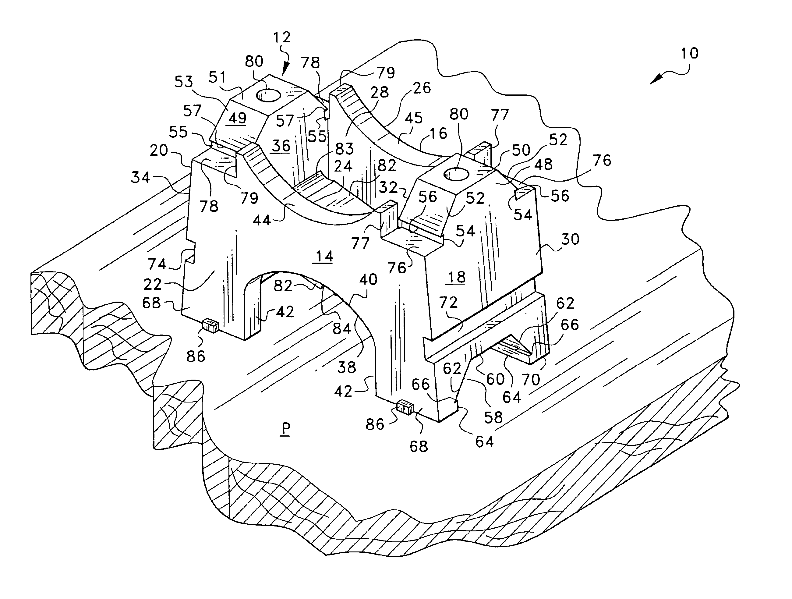 Cable to frame fastener system