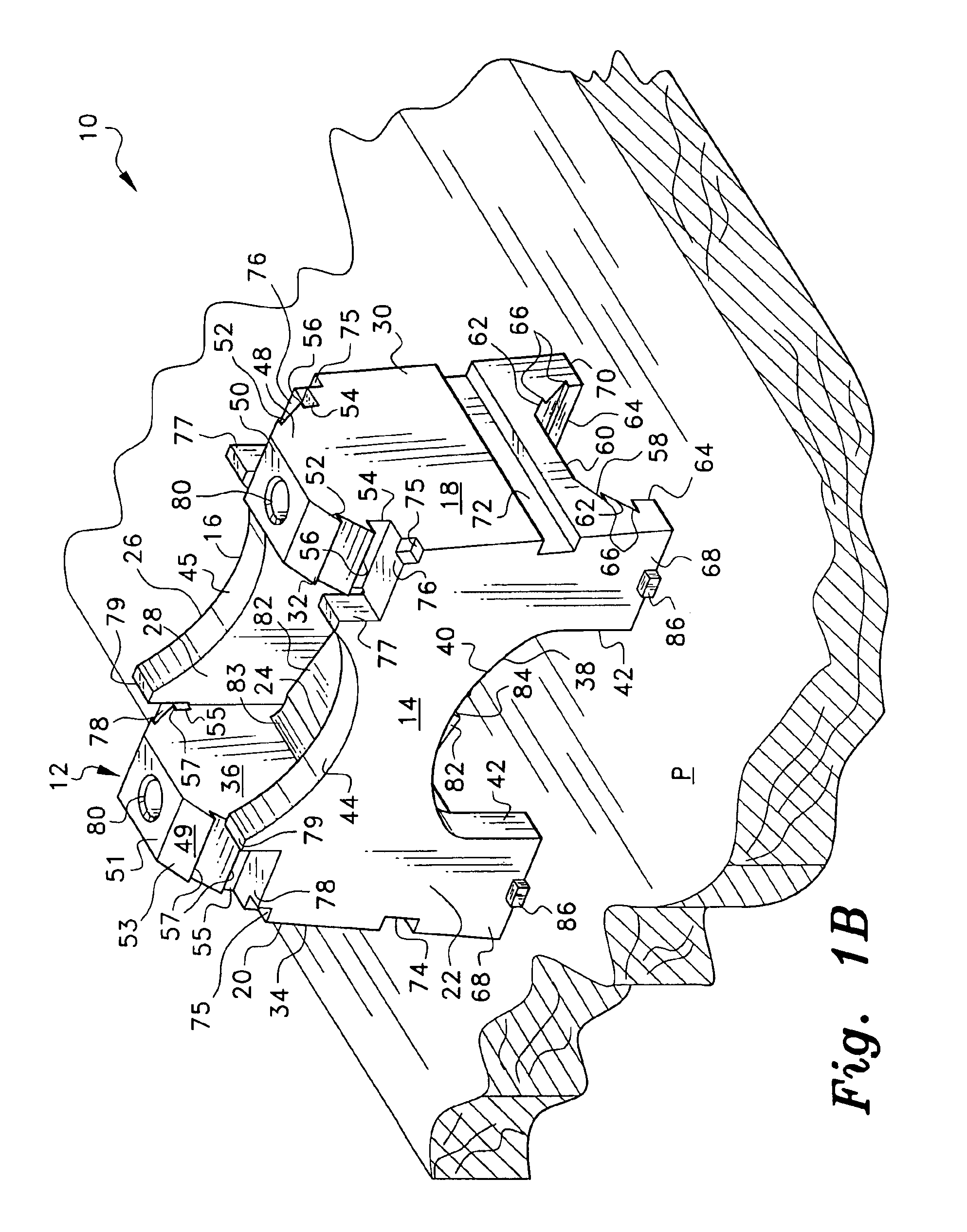 Cable to frame fastener system