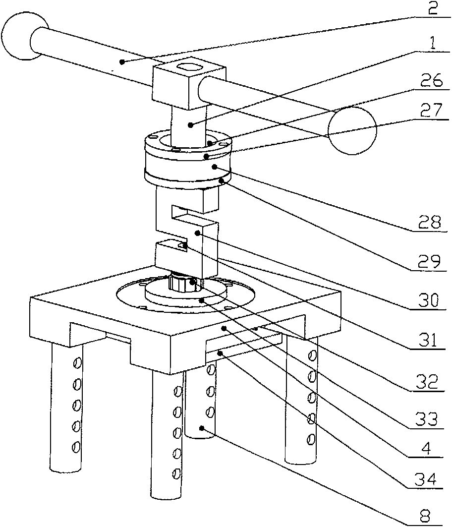 Water spreading method cable laying robot propulsion mechanism