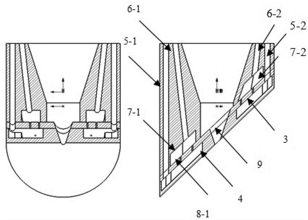 Big-caliber foundation solar telescope hot field diaphragm cooling device based on jet cooling principle