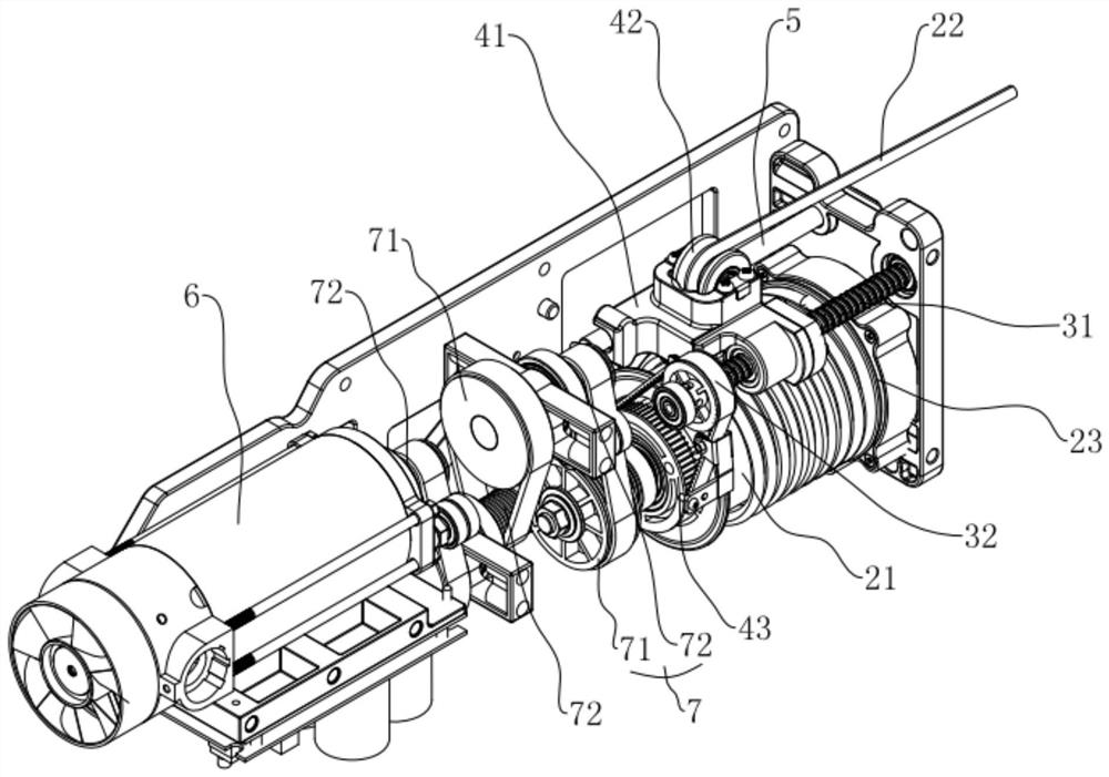 Machine core for rowing machine