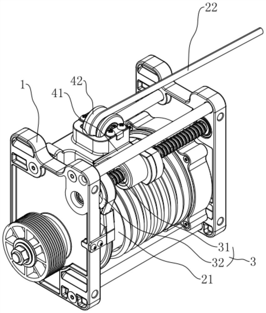 Machine core for rowing machine