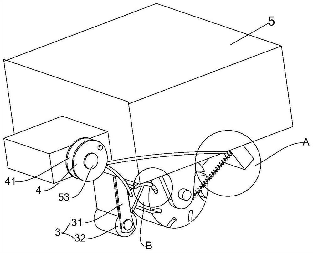 Moving mechanism and intelligent classification garbage kiosk based on same