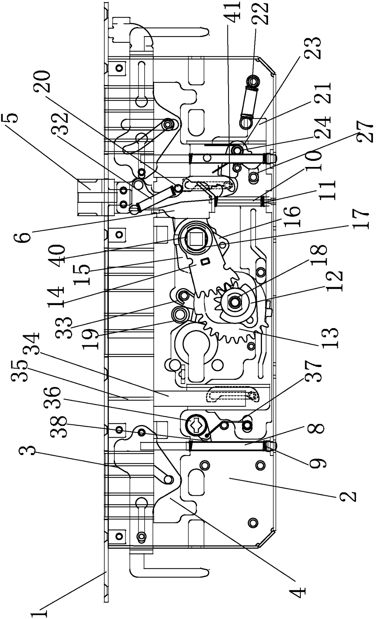 Mute automatic lock capable of achieving quick locking