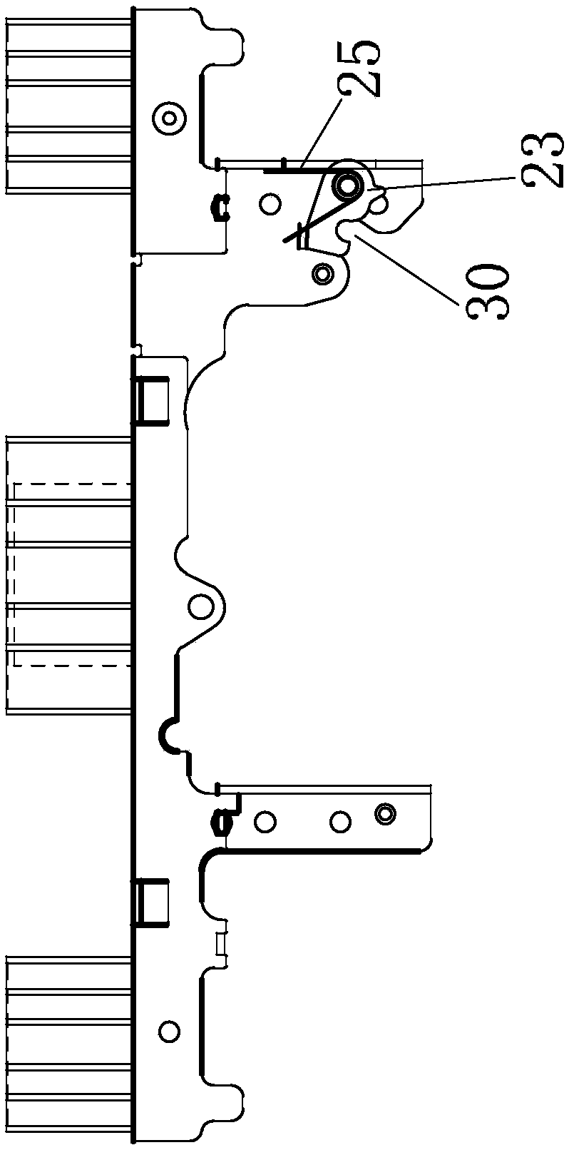 Mute automatic lock capable of achieving quick locking