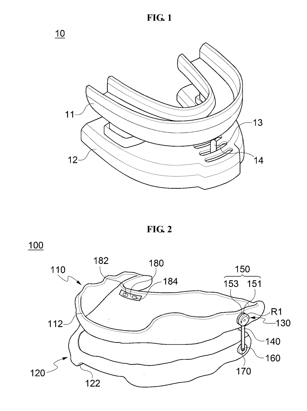 Device for moving lower jaw forward