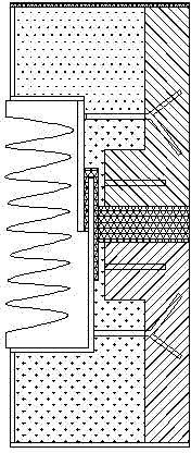 High-temperature resistant expansion joint for dry quenching