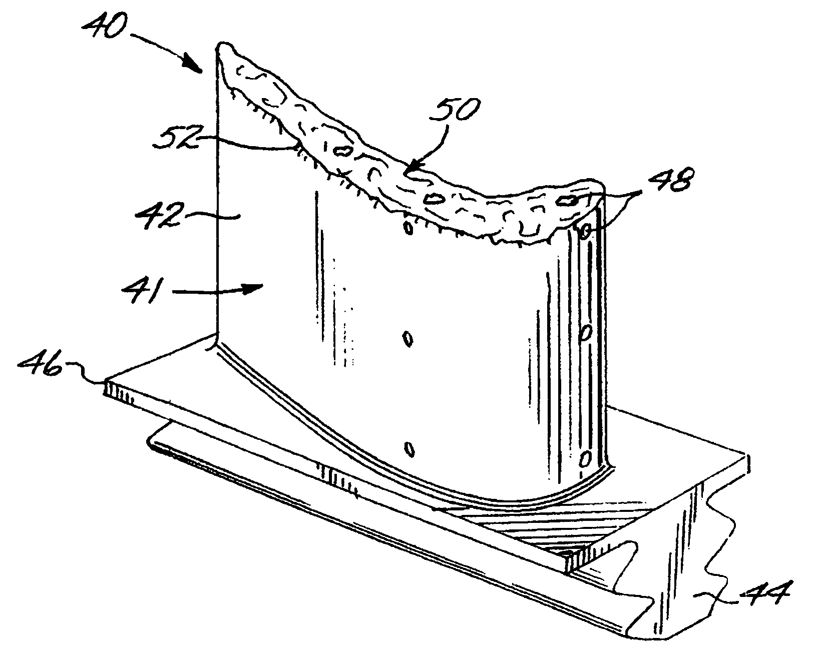 Repair of gas turbine blade tip without recoating the repaired blade tip