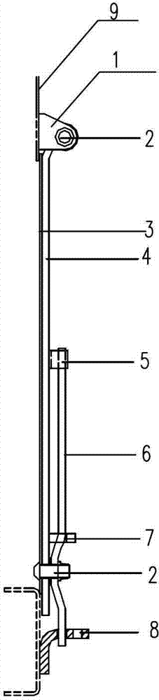 Railway wagon side door opening device