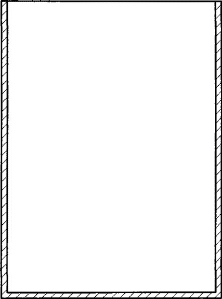 Method for preparing single layer glass by glass tube