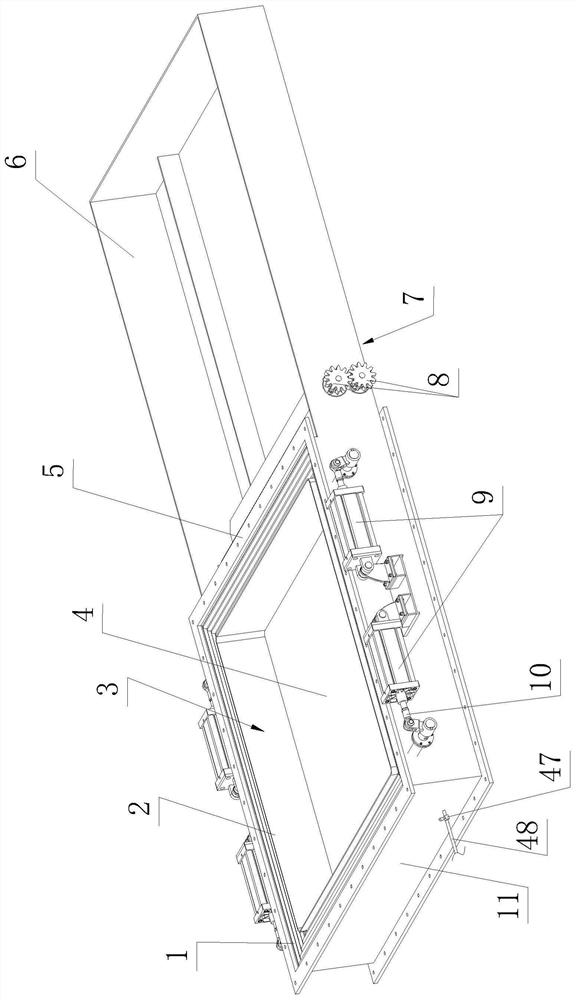 Plug-in smoke isolation door