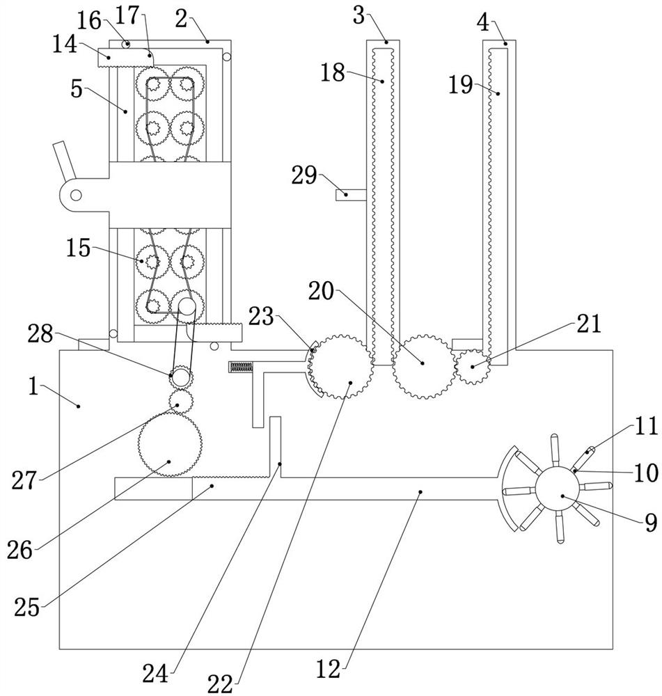 A river purification device for ecological energy saving and environmental protection