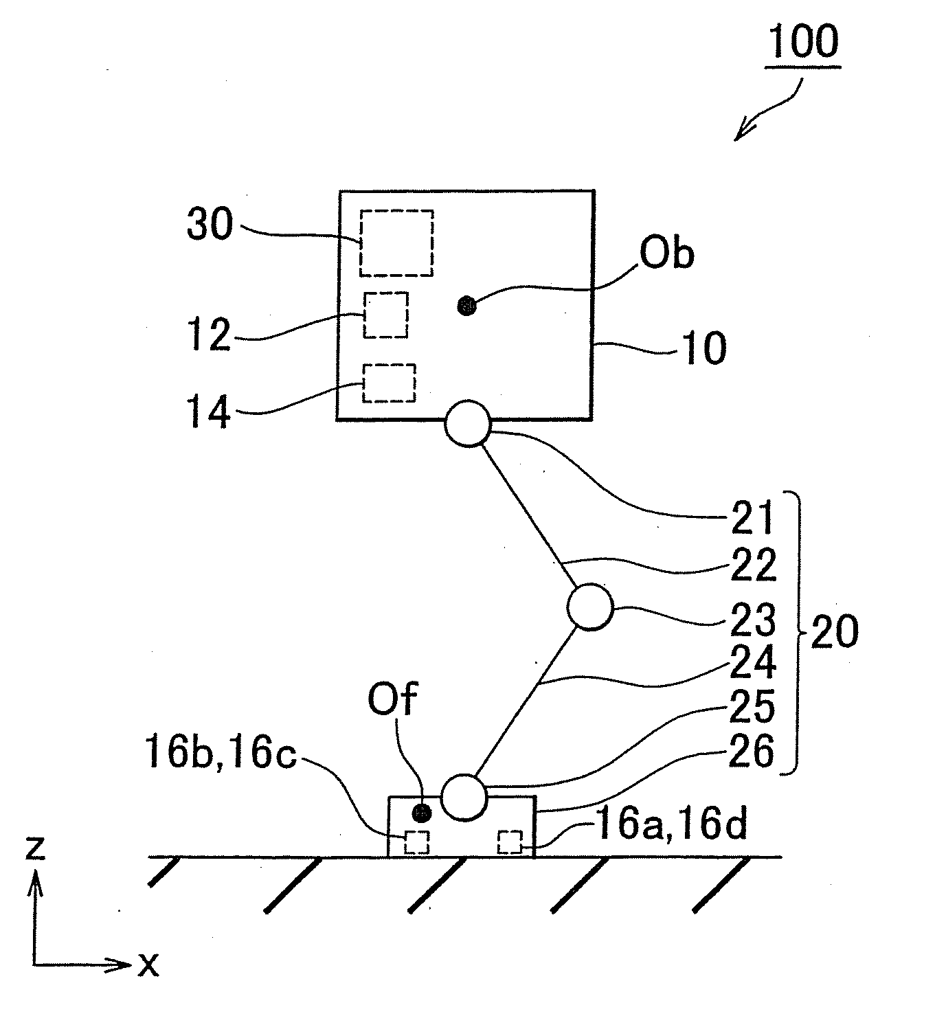 Legged robot and control method of legged robot