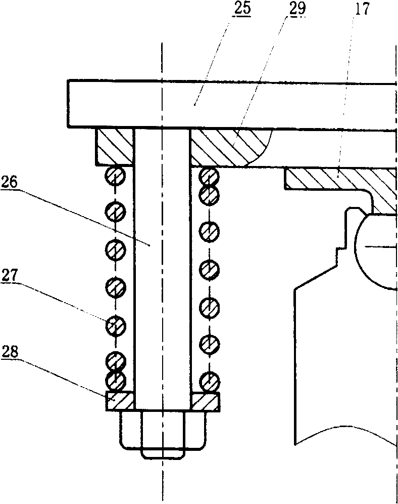 Oil-gas spring