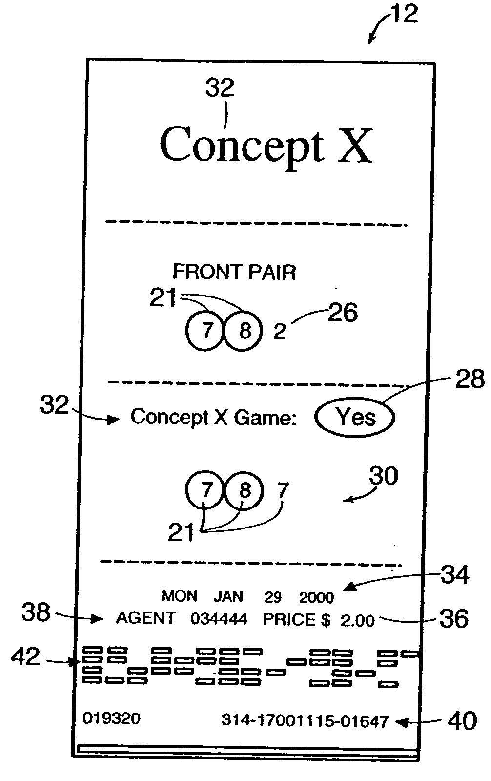 On-line combined optional instant and future draw game of chance and method of playing same