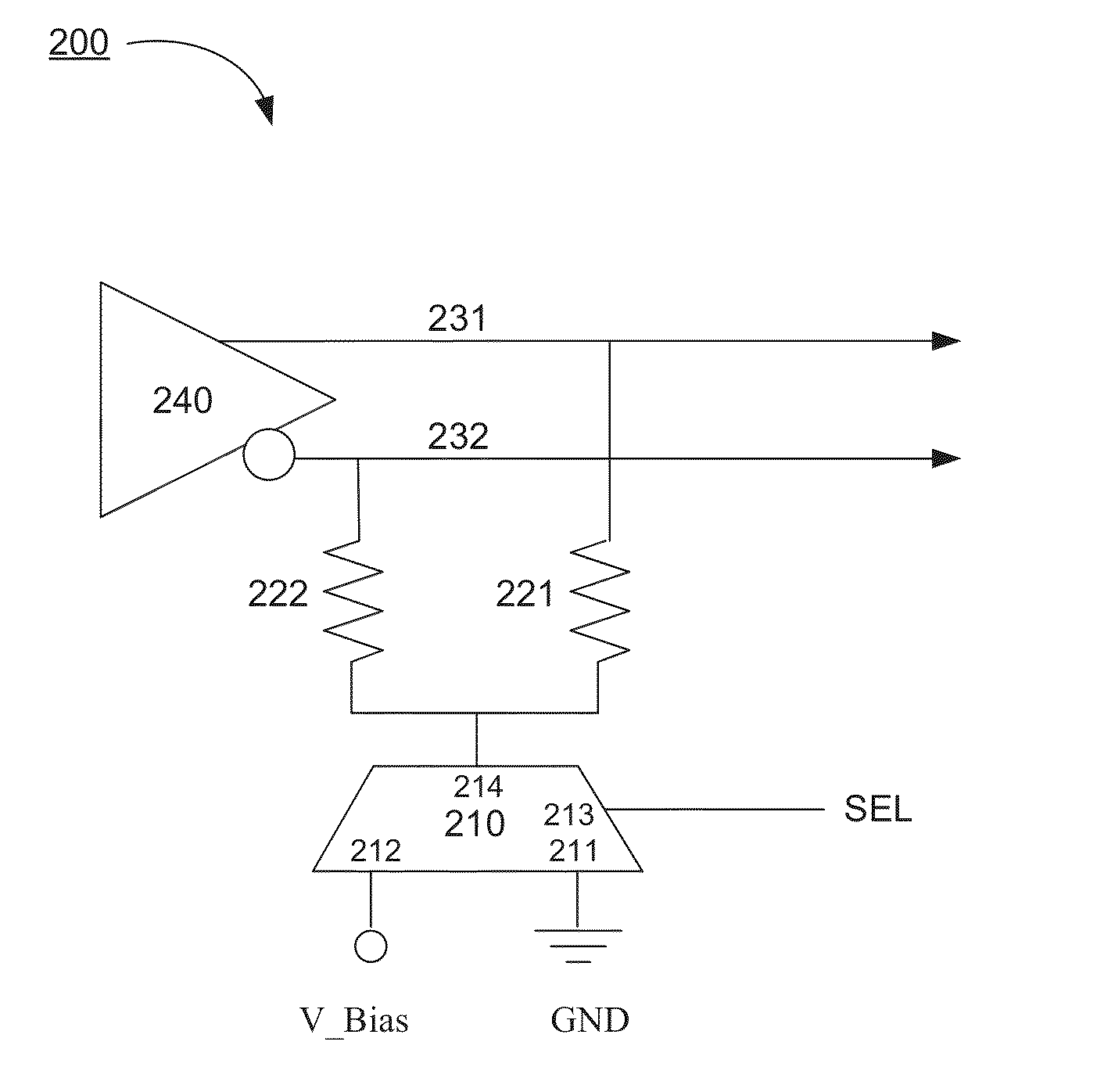 Chip comprising a signal transmitting circuit, communication system between multiple chips and its configuration method