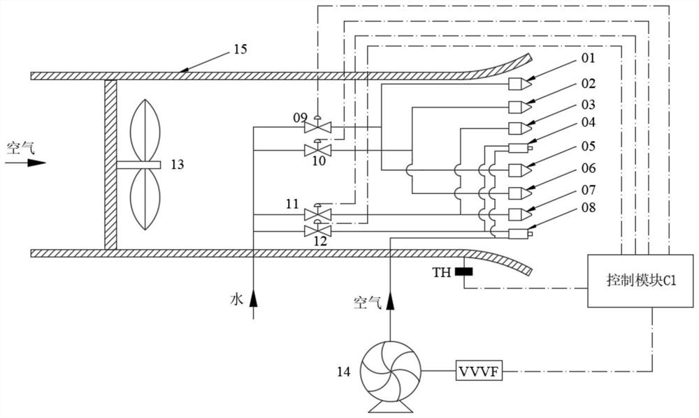 A snow gun and its control method