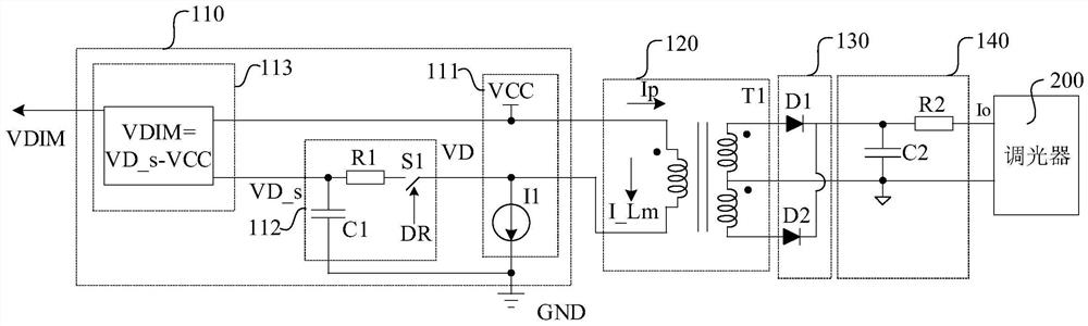 Dimming control circuit and control method thereof