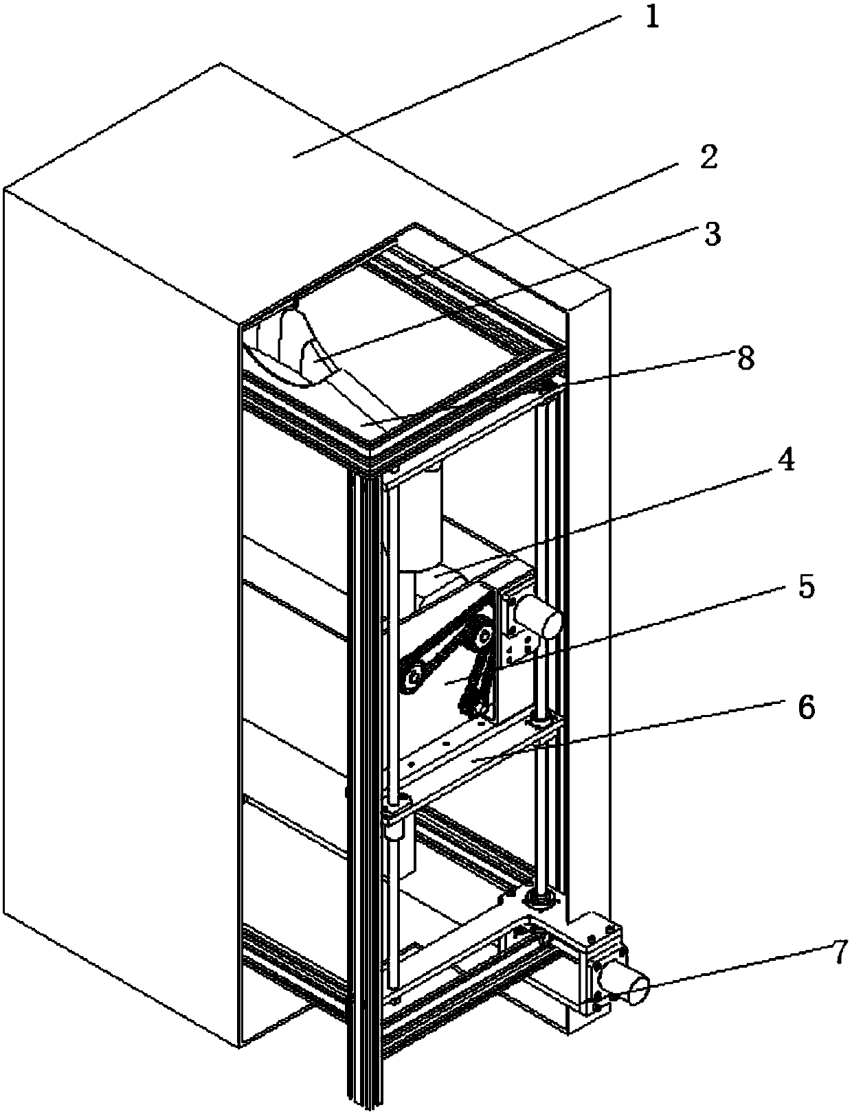 Hand washing type simulation type washing machine device