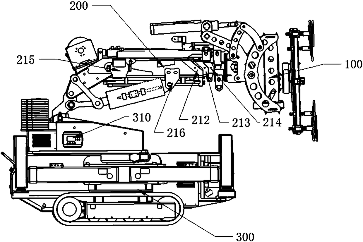 Multi-dimensional glass mounting robot