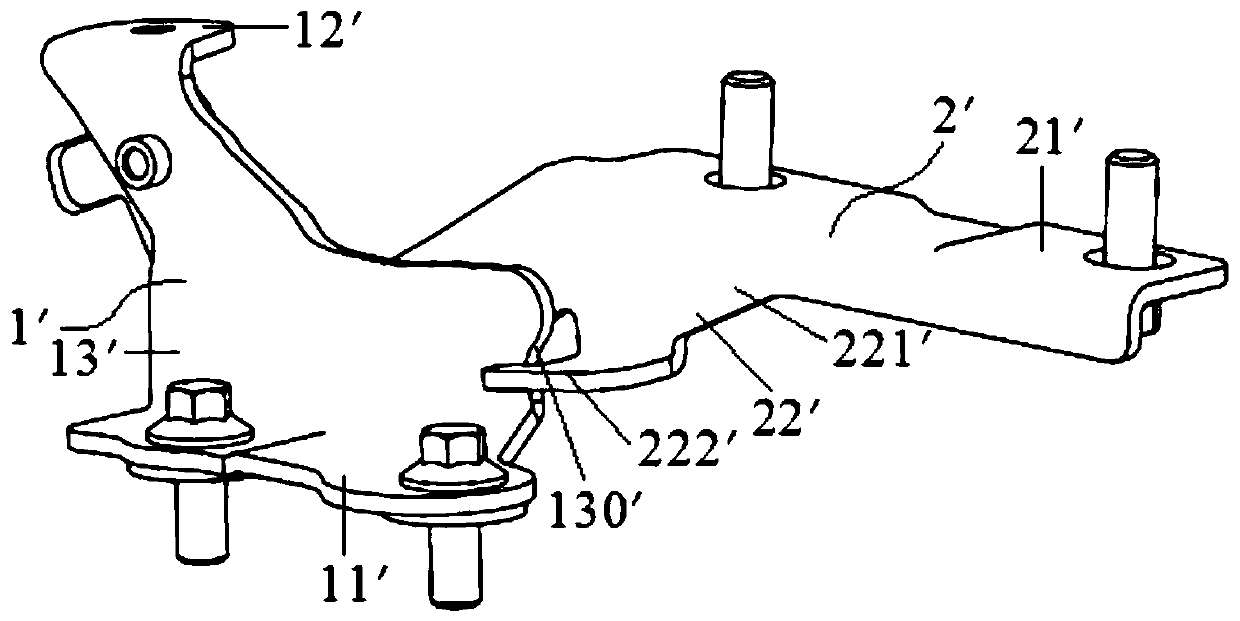 engine cover hinge