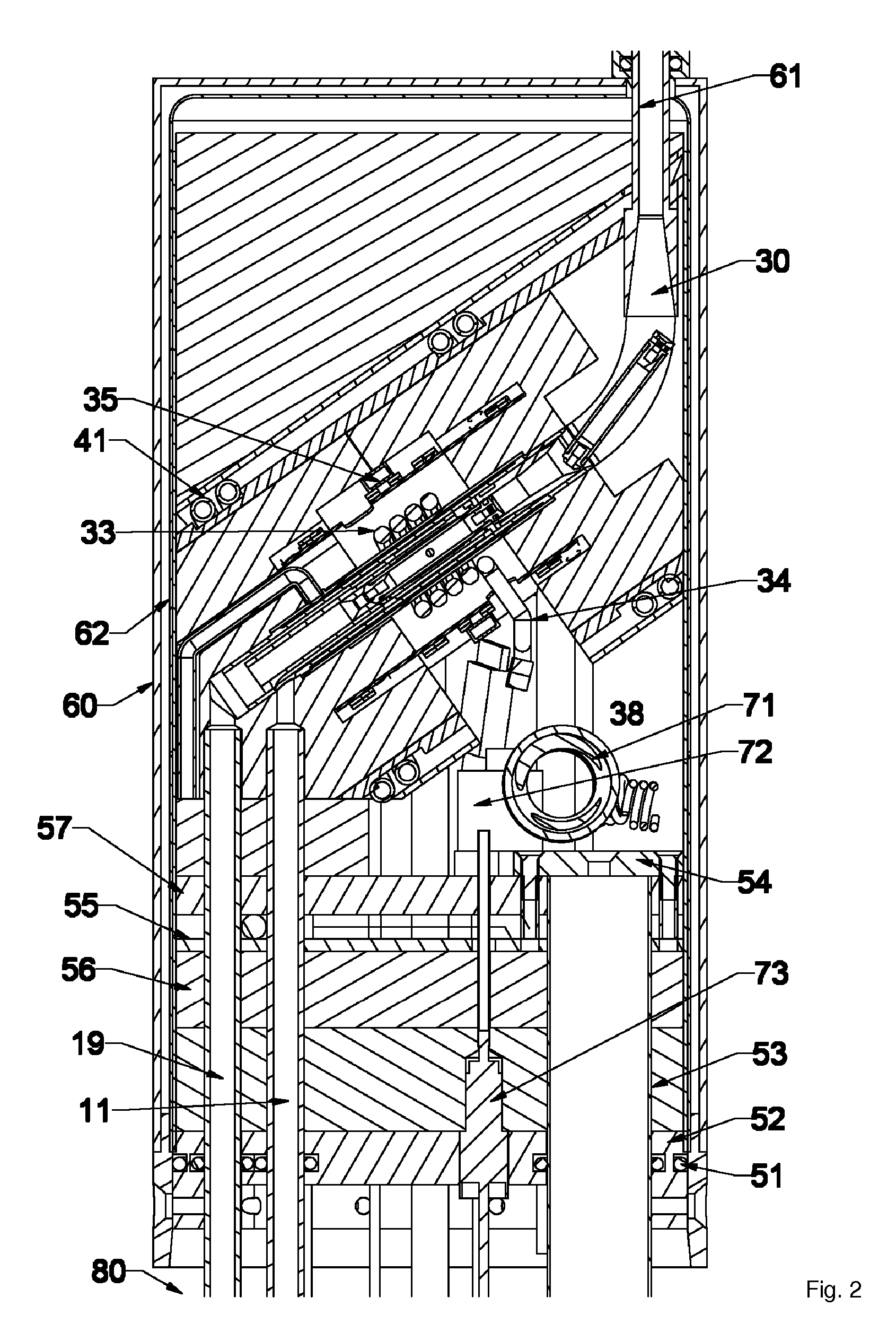 NMR CryoMAS Probe for High-field Wide-bore Magnets