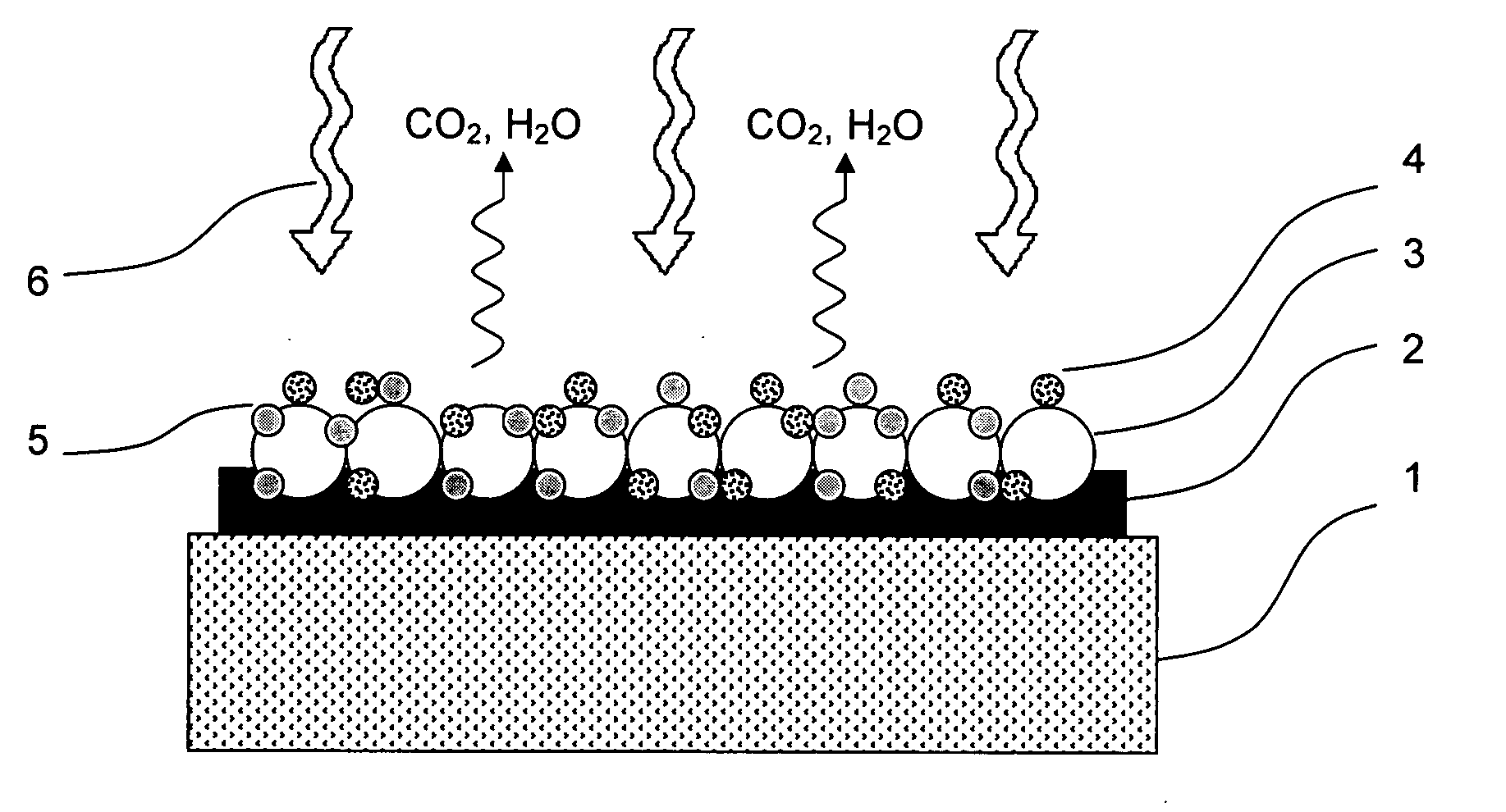 Method for masking and removing stains from rugged solid surfaces