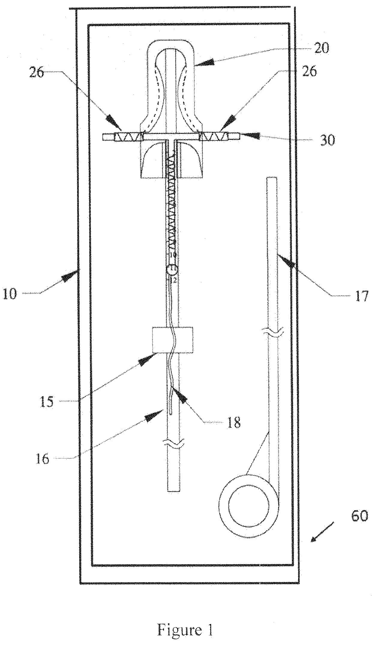 Instrument to prepare an intra-uterine device for insertion