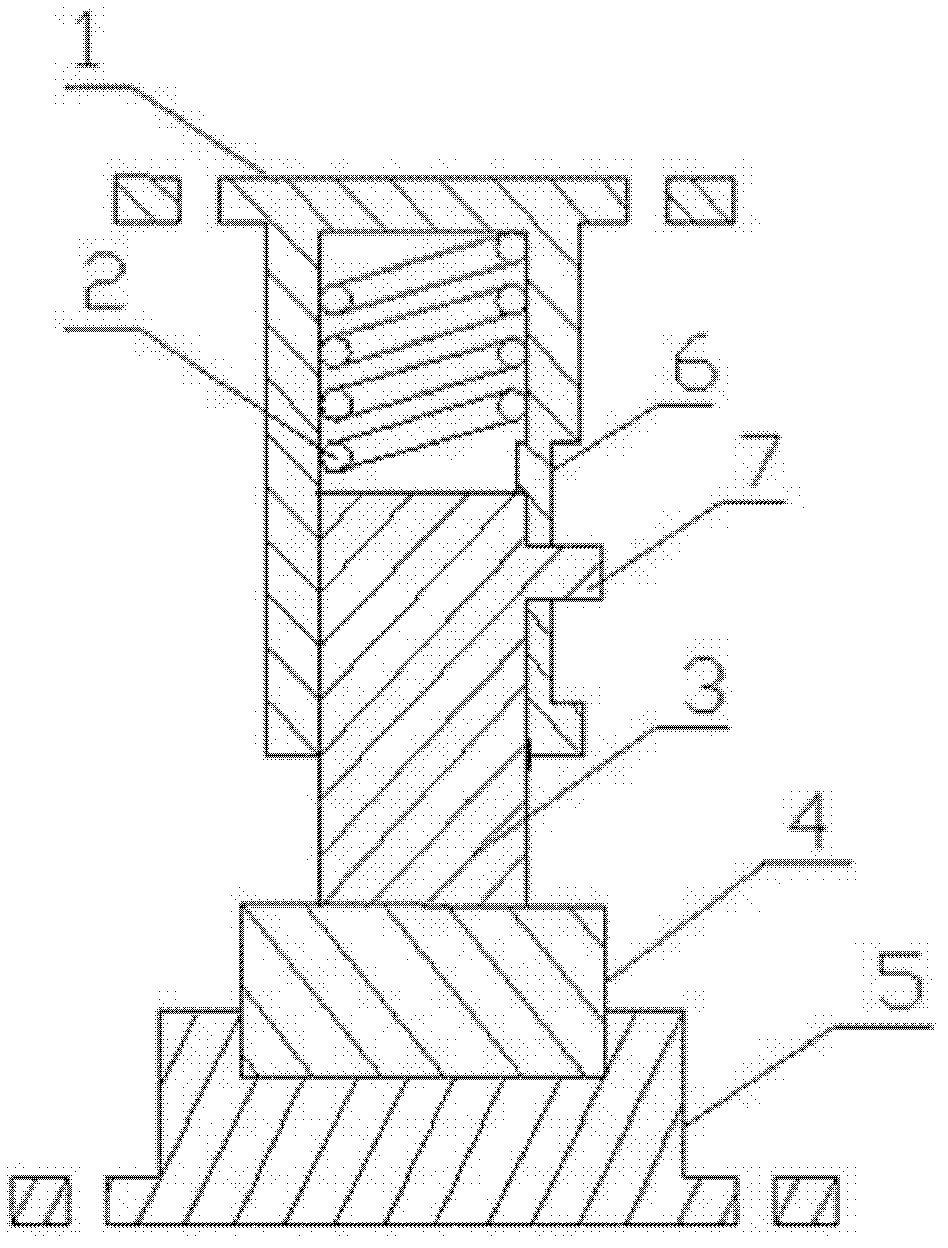 Monitoring device for liquid level and flow velocity of liquid iron in torpedo tank truck