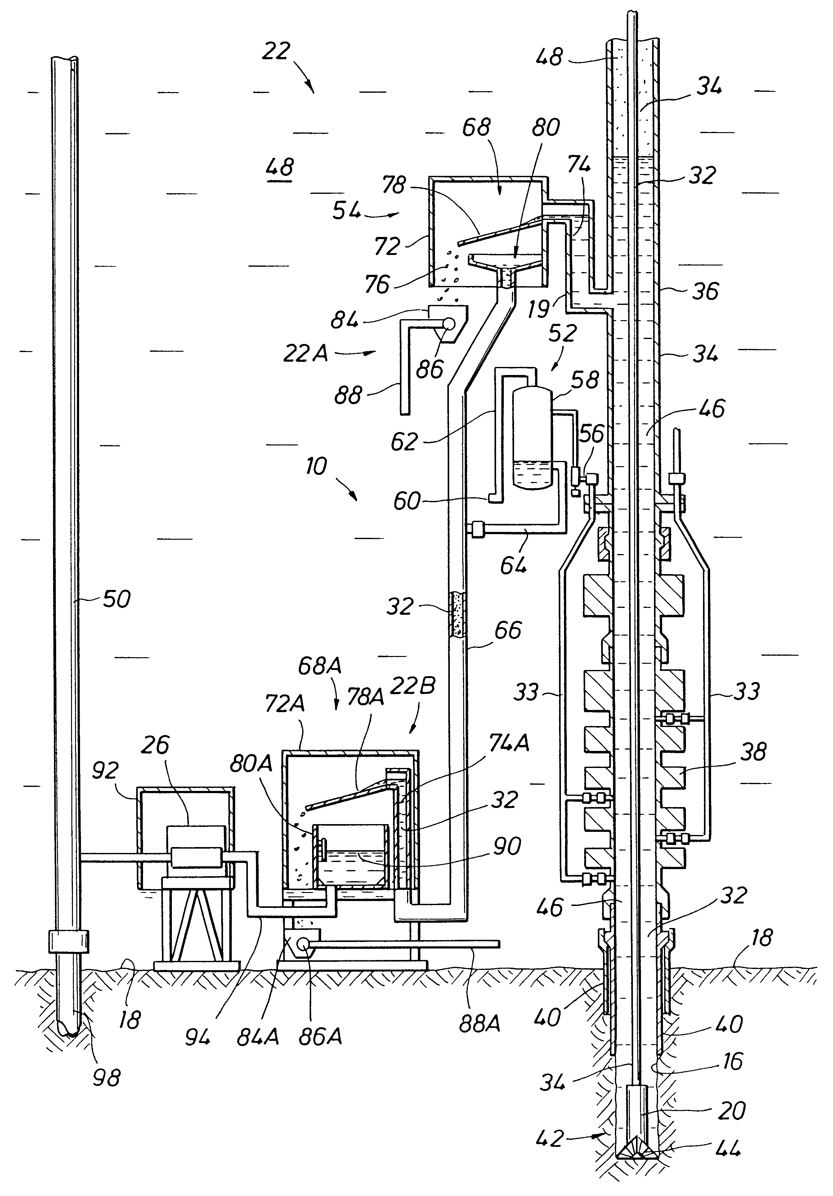 Deepwater drill string shut-off valve system and method for controlling mud circulation