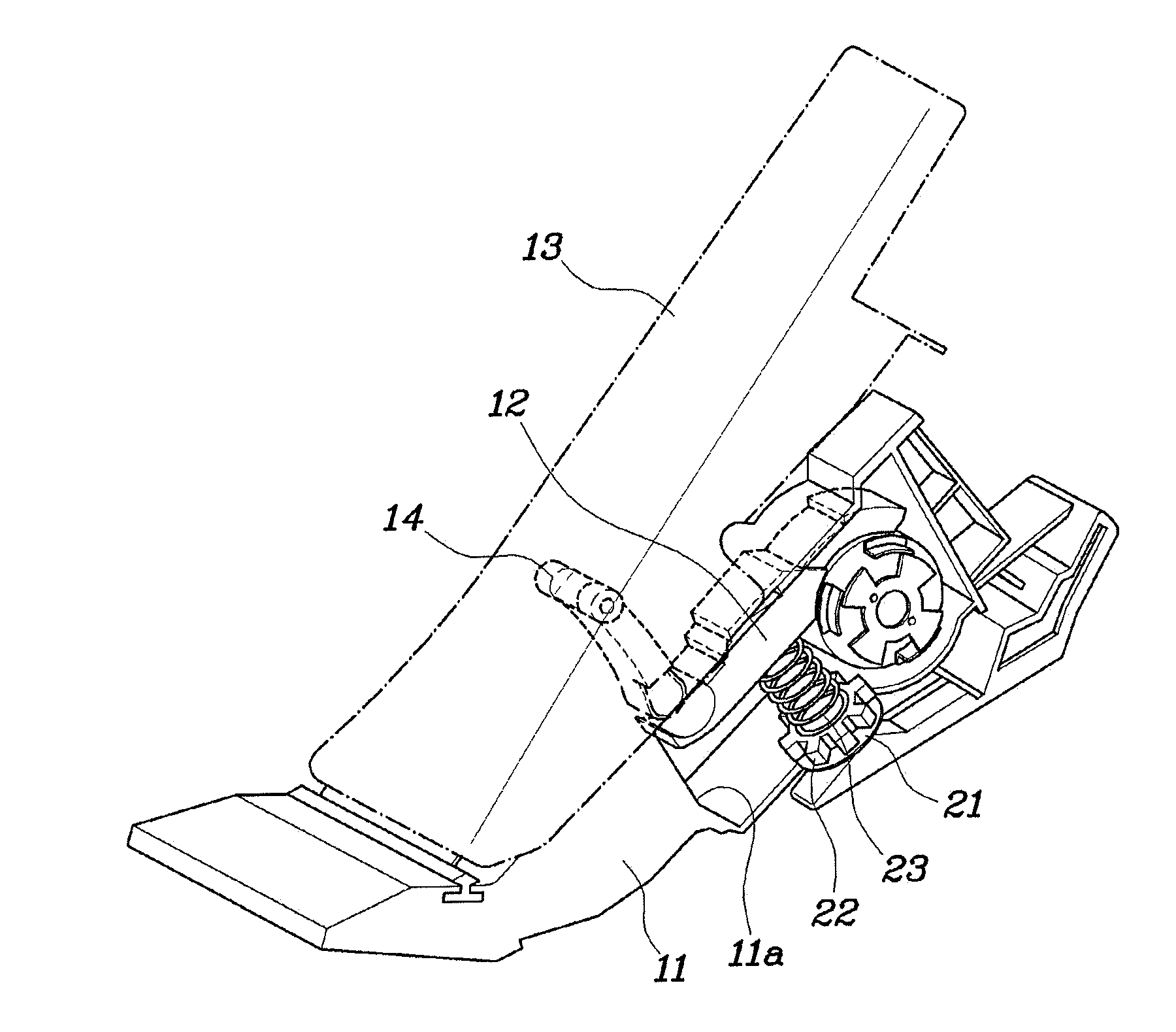 Pedal effort adjusting apparatus of accelerator pedal