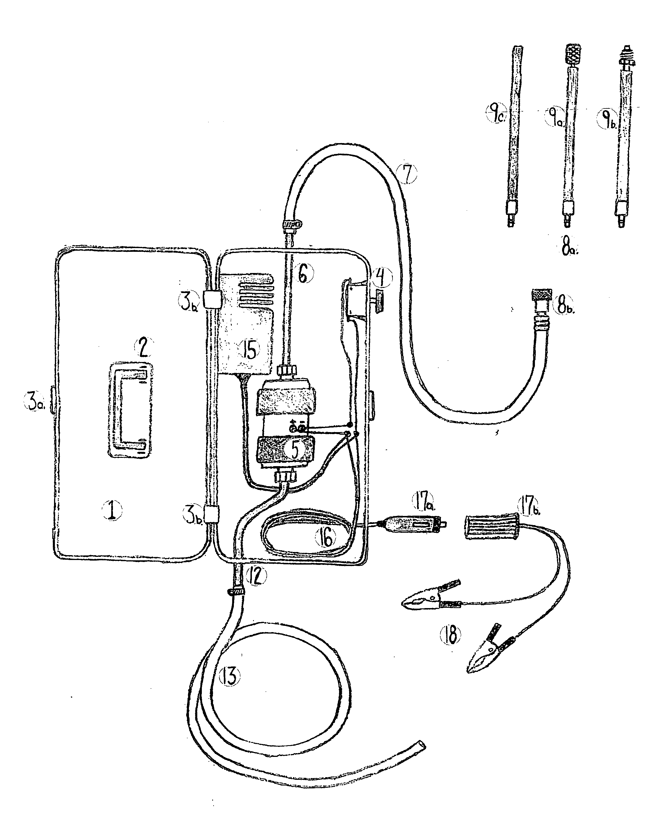 Automotive fuel cell siphon/refill tool