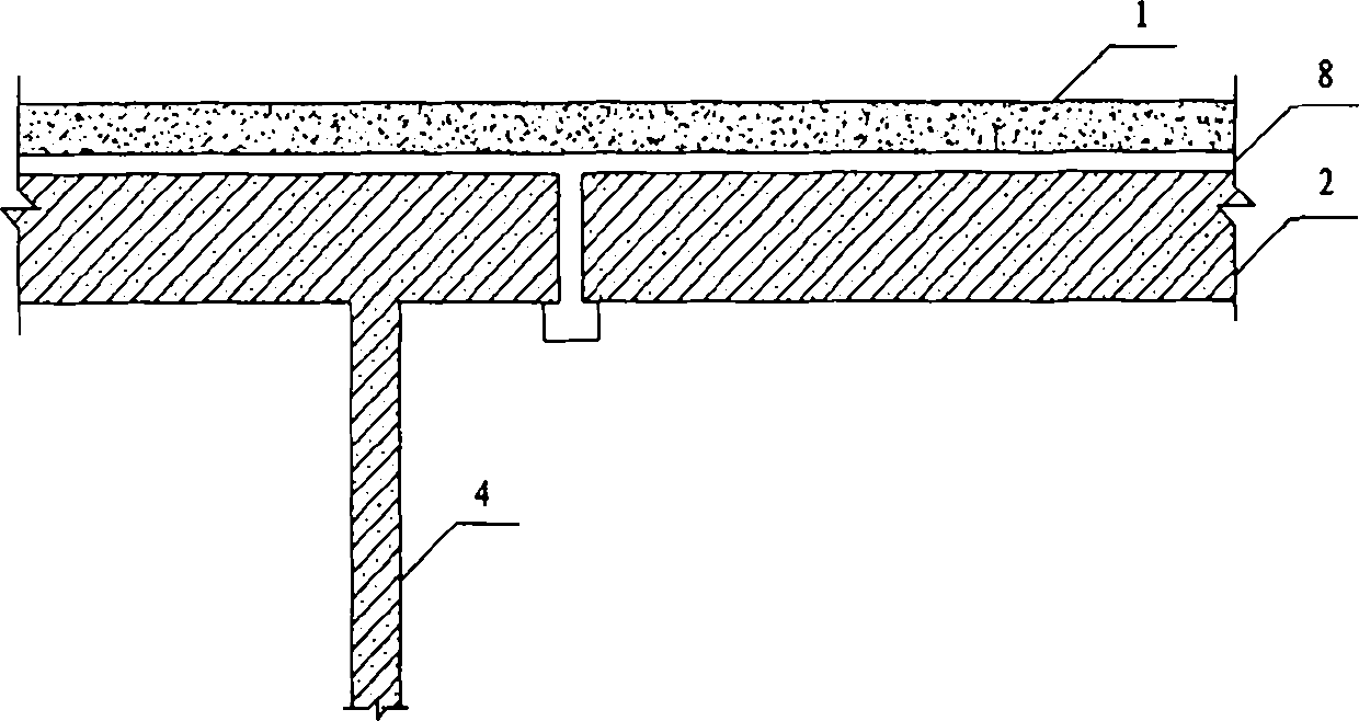 Airfield pavement structure with box-type shock-isolation foundation