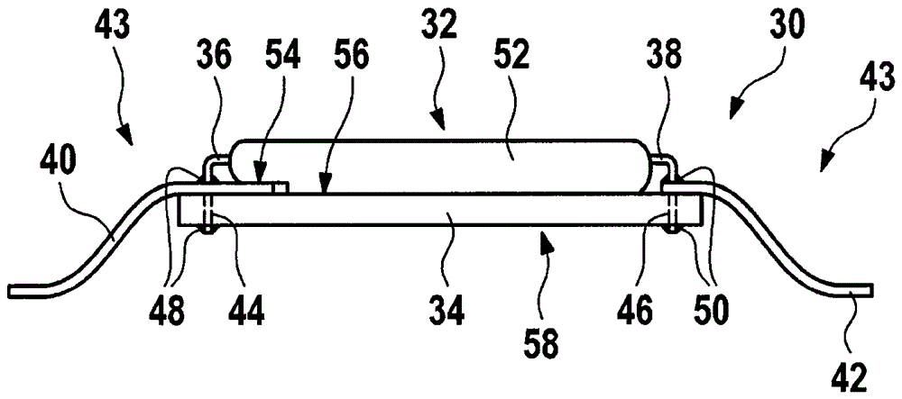 Electrical connection and method for establishing electrical connection