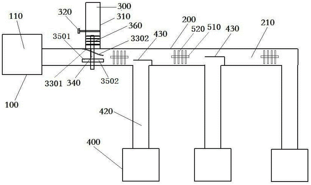 Fish pond bait throwing-in device