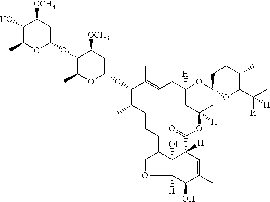 Composition for treating worms infestations