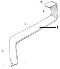 Set of appliances for posterior lumbar interbody minimally invasive fusion