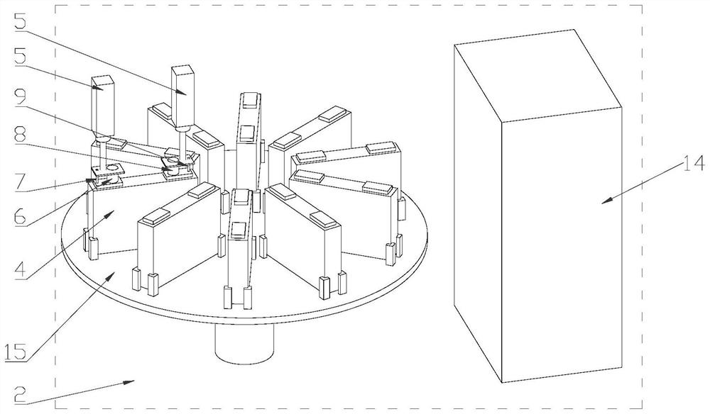 High-power battery test system and test method