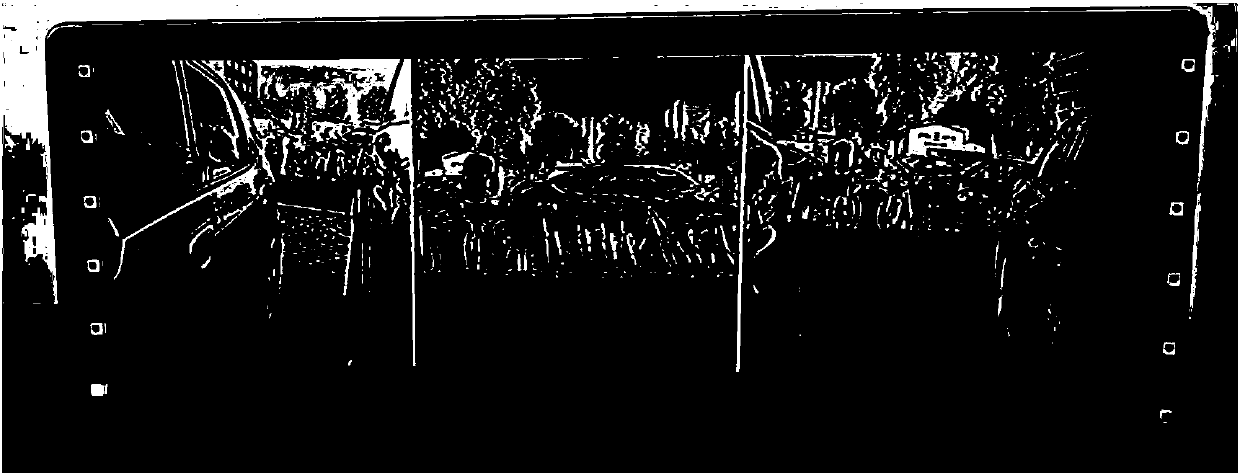 Intelligent auxiliary control method applied to passenger vehicle blind area