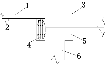 Quick construction structure for whole bridge and construction method thereof