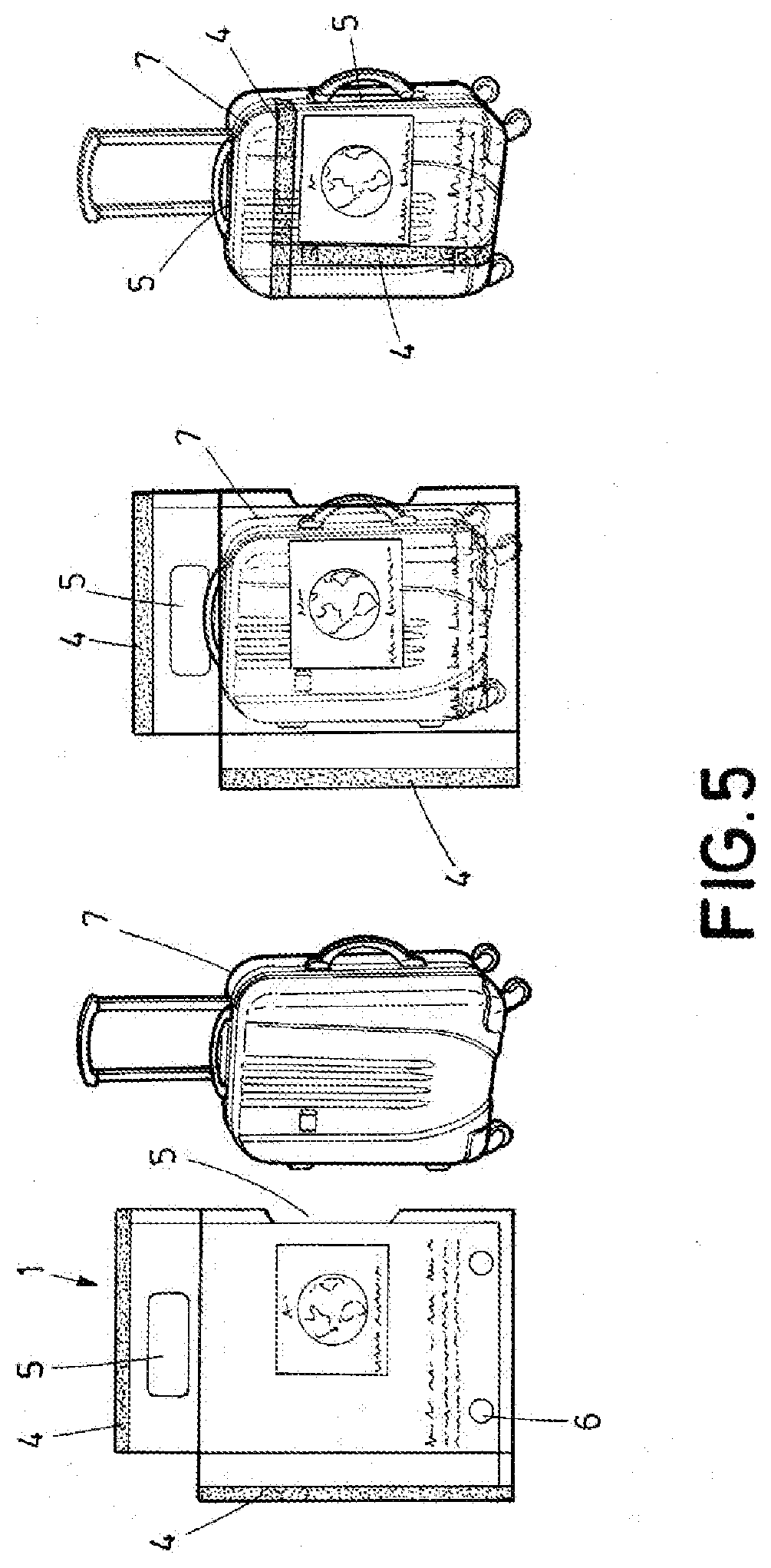 Bag for packaging luggage