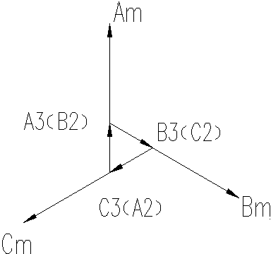 Double-extended-triangle descending voltage regulation rectifier transformer