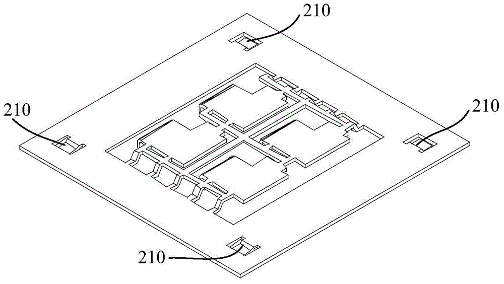 All-side-pin-free flat semiconductor device packaging structure and method