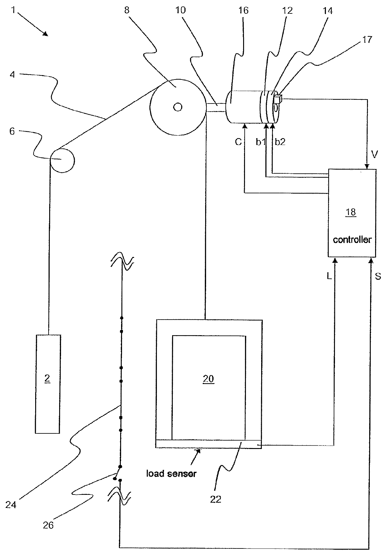 Selective elevator braking during emergency stop