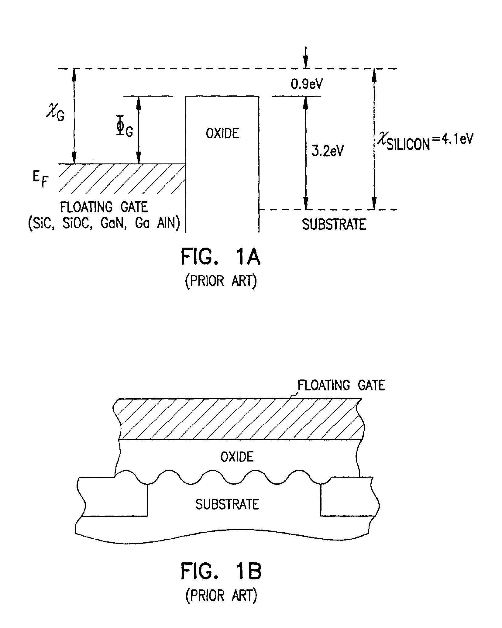 Programmable array logic or memory devices with asymmetrical tunnel barriers