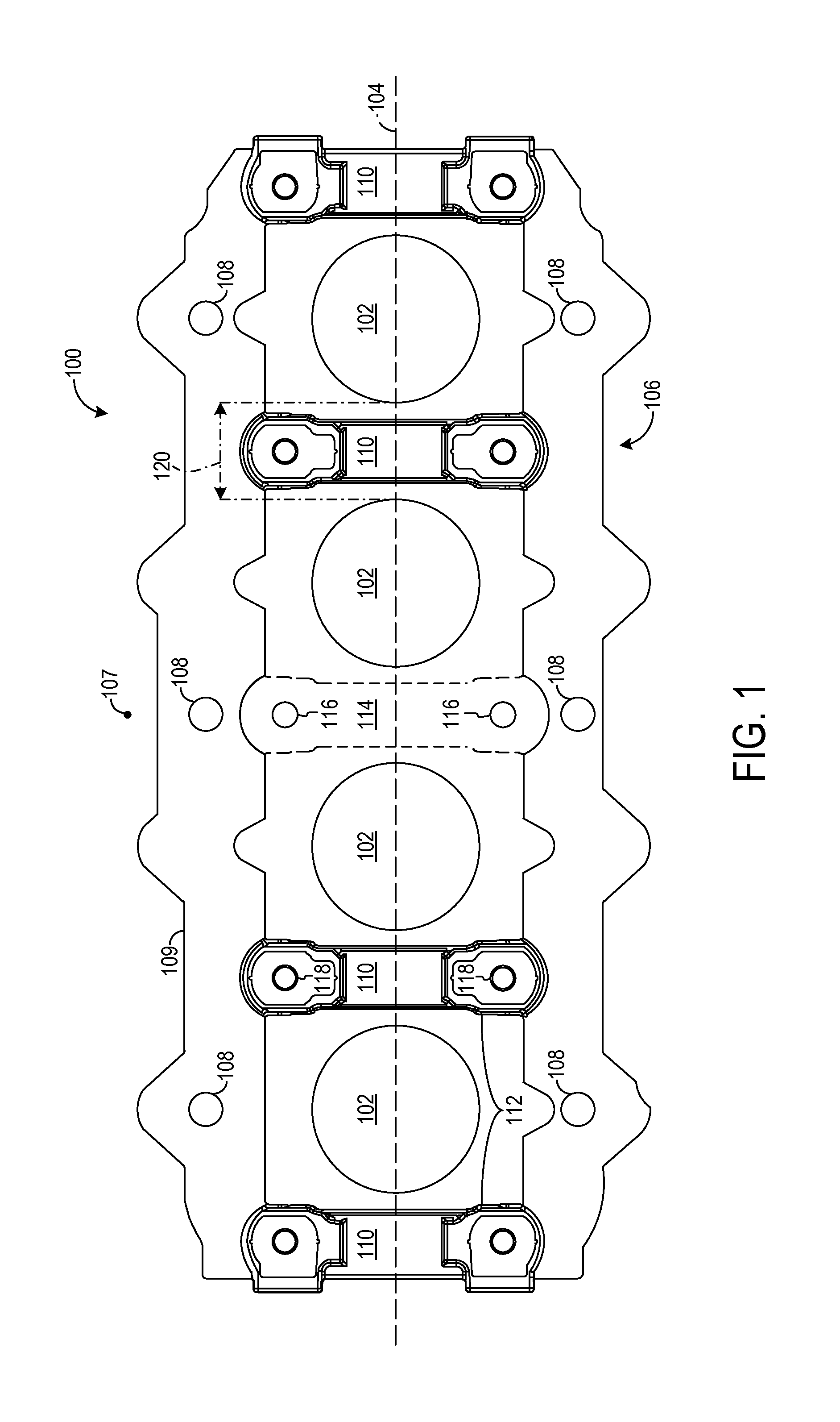 Cracked cap bulkhead insert