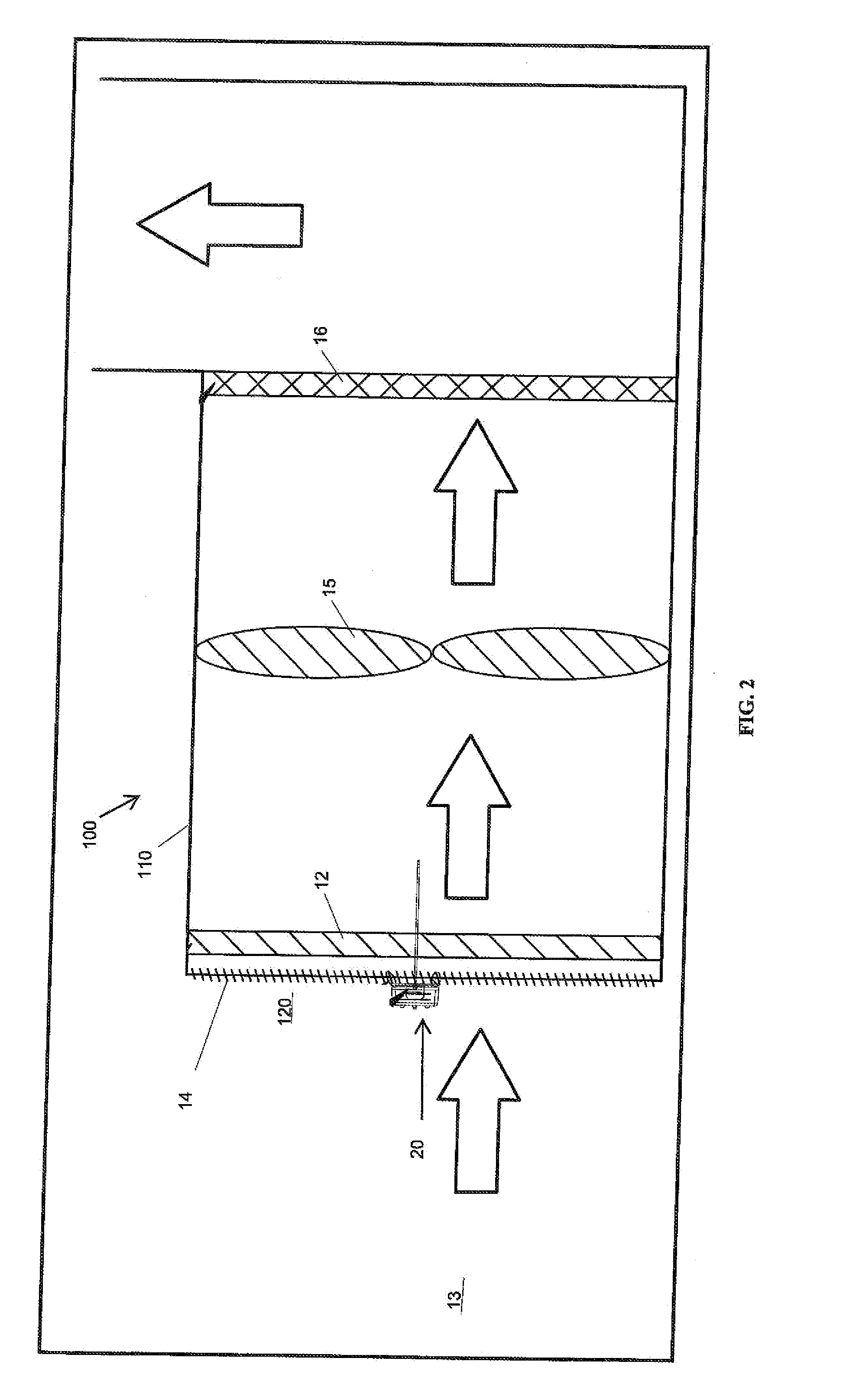 Filter apparatus and method of monitoring filter apparatus