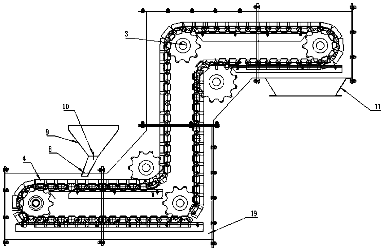 Bucket type Z-type conveyor