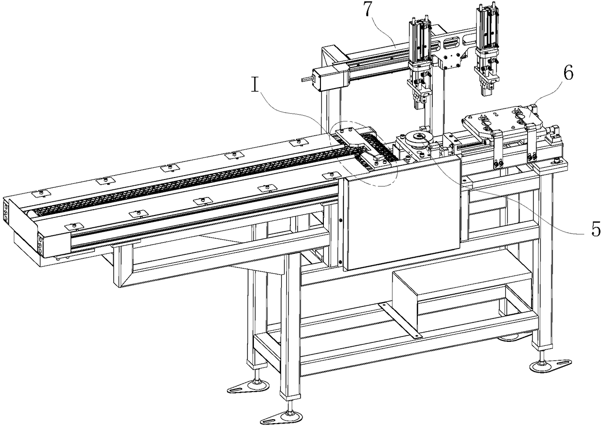 Automatic cylinder end cover tapping machining line